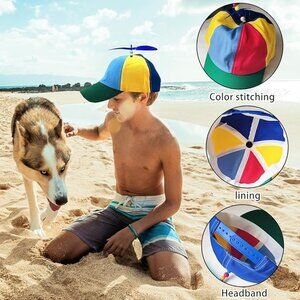 NEW Cotton Propeller Hat Colorful Baseball Cap, Unisex